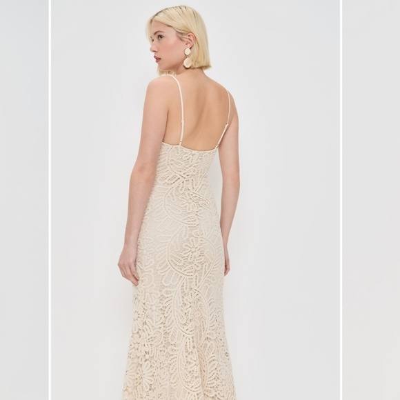 BARDOT Adoni Crochet Midi Dress - Picture 2 of 4